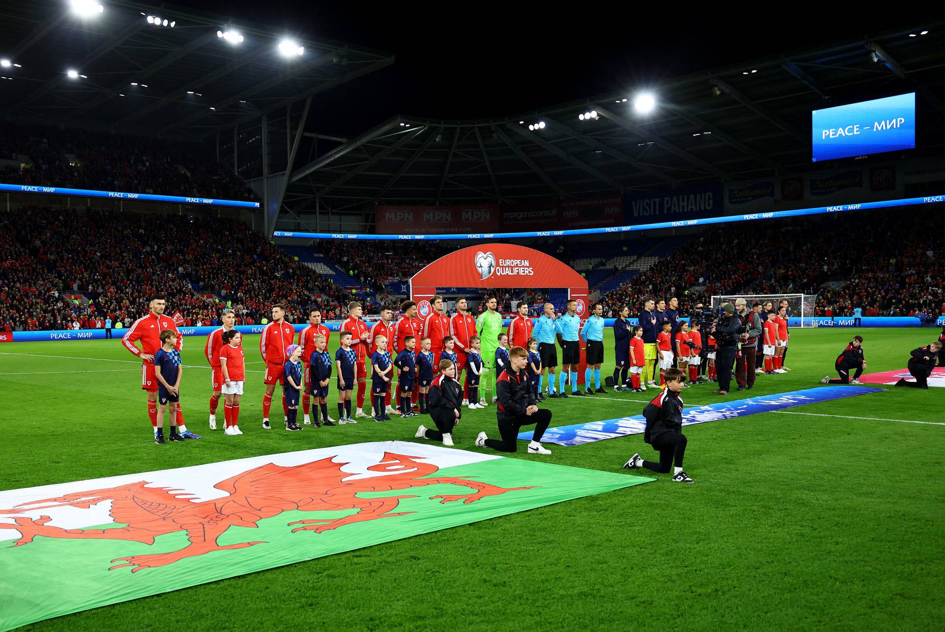 Euro 2024 Qualifier - Group D - Wales v Croatia