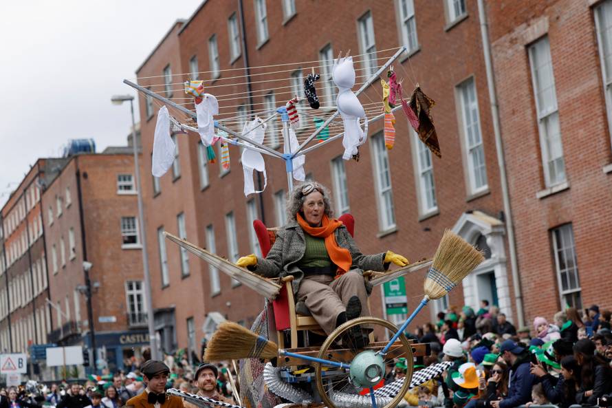 St. Patrick's Day parade in Dublin