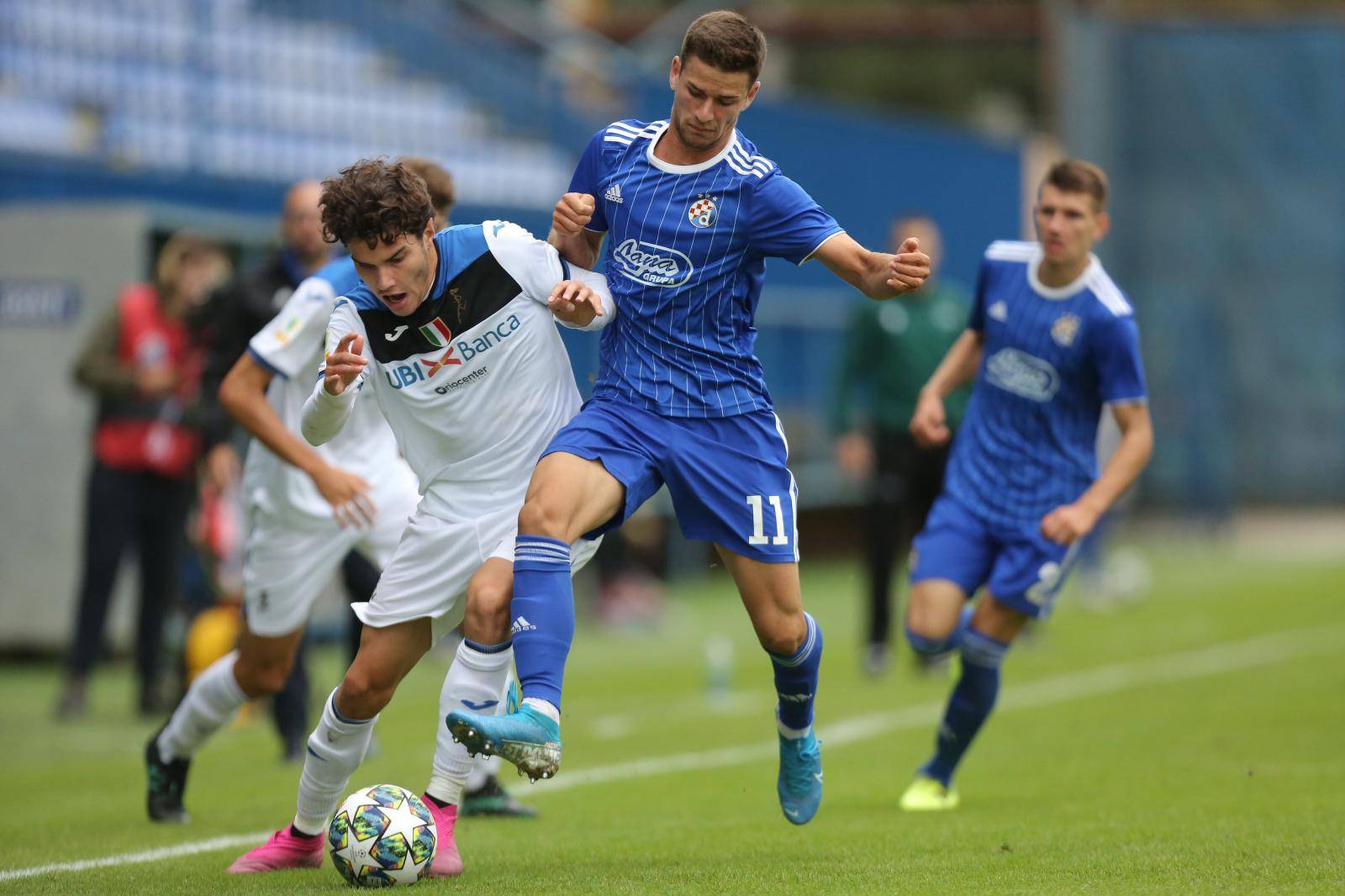 Mladi nogometaši Dinama pobijedili Atalantu s 1:0 u Ligi prvaka mladih