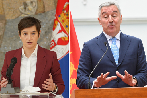 Premijeri Brnabić i Krivokapić: 'Srbija i Crna Gora moraju se okrenuti prema budućnosti'