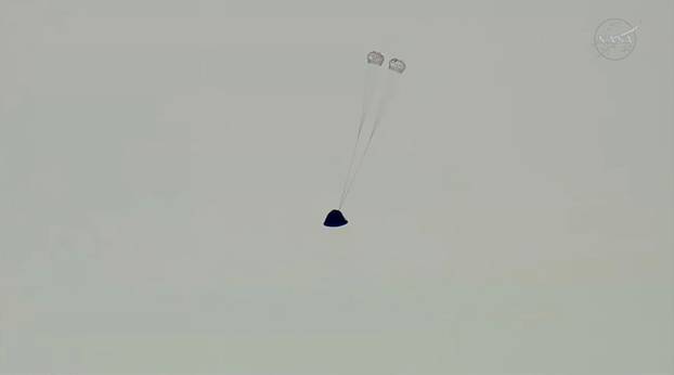 Artemis II crew returns to Earth