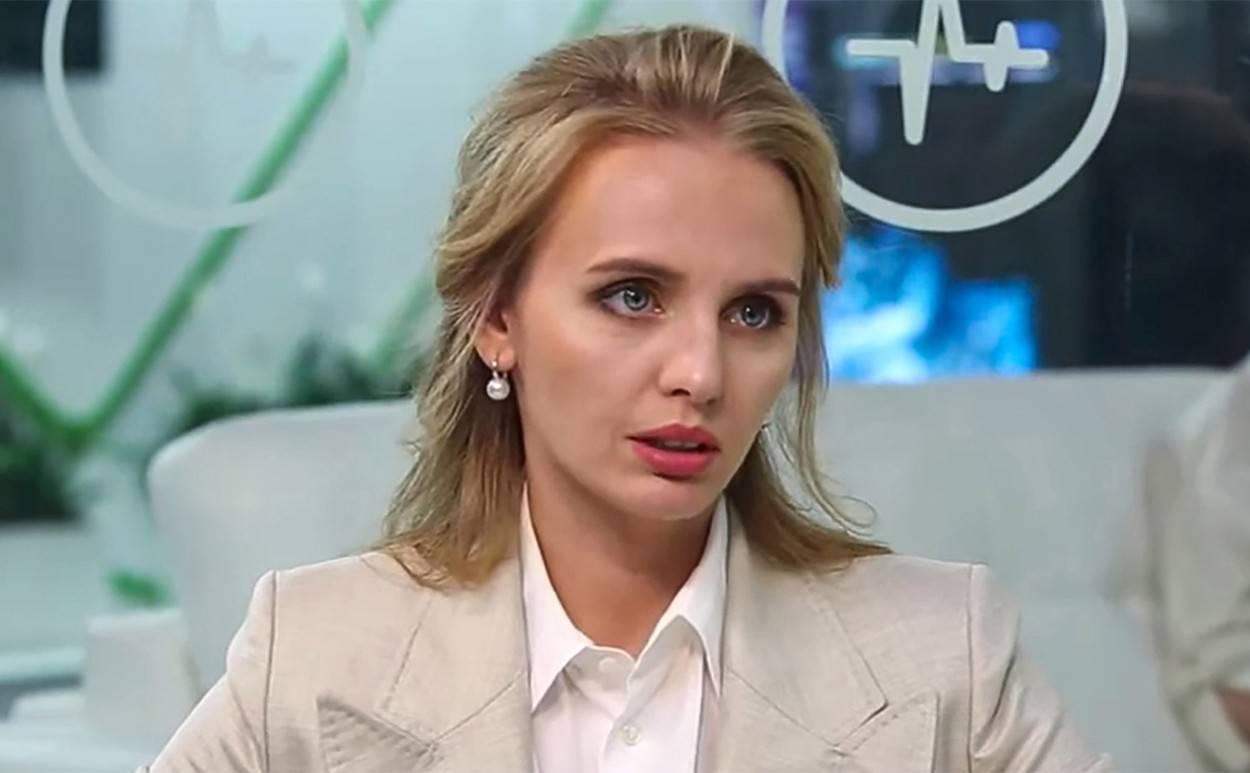 Putin's daughter Maria Vorontsova, 38.