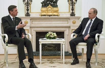 Pahor s Putinom o sukobima u Ukrajini, ali i robnoj razmjeni