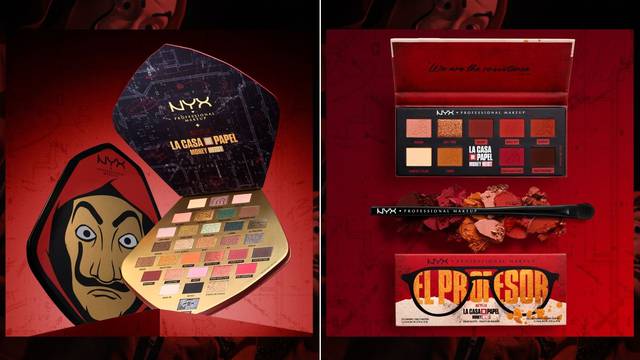 Kolekcija šminke za ljubitelje serije 'La Casa de Papel': Snažni makeup za finalnu pljačku!