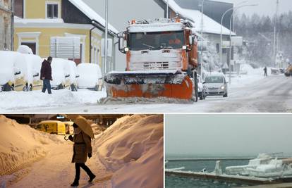 Hladniji od Sibira: Temperature u minusima zahvatile Hrvatsku