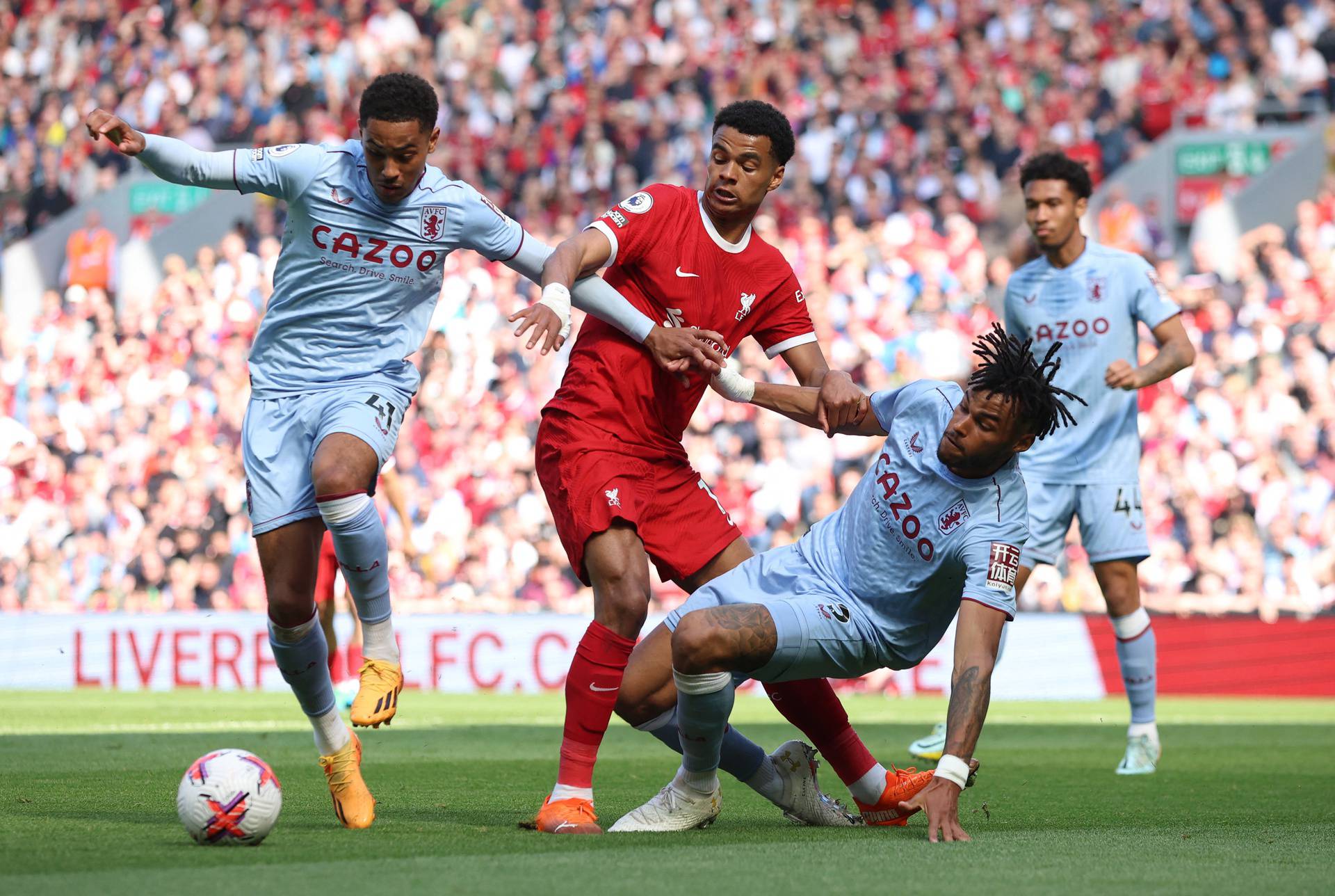 Premier League - Liverpool v Aston Villa