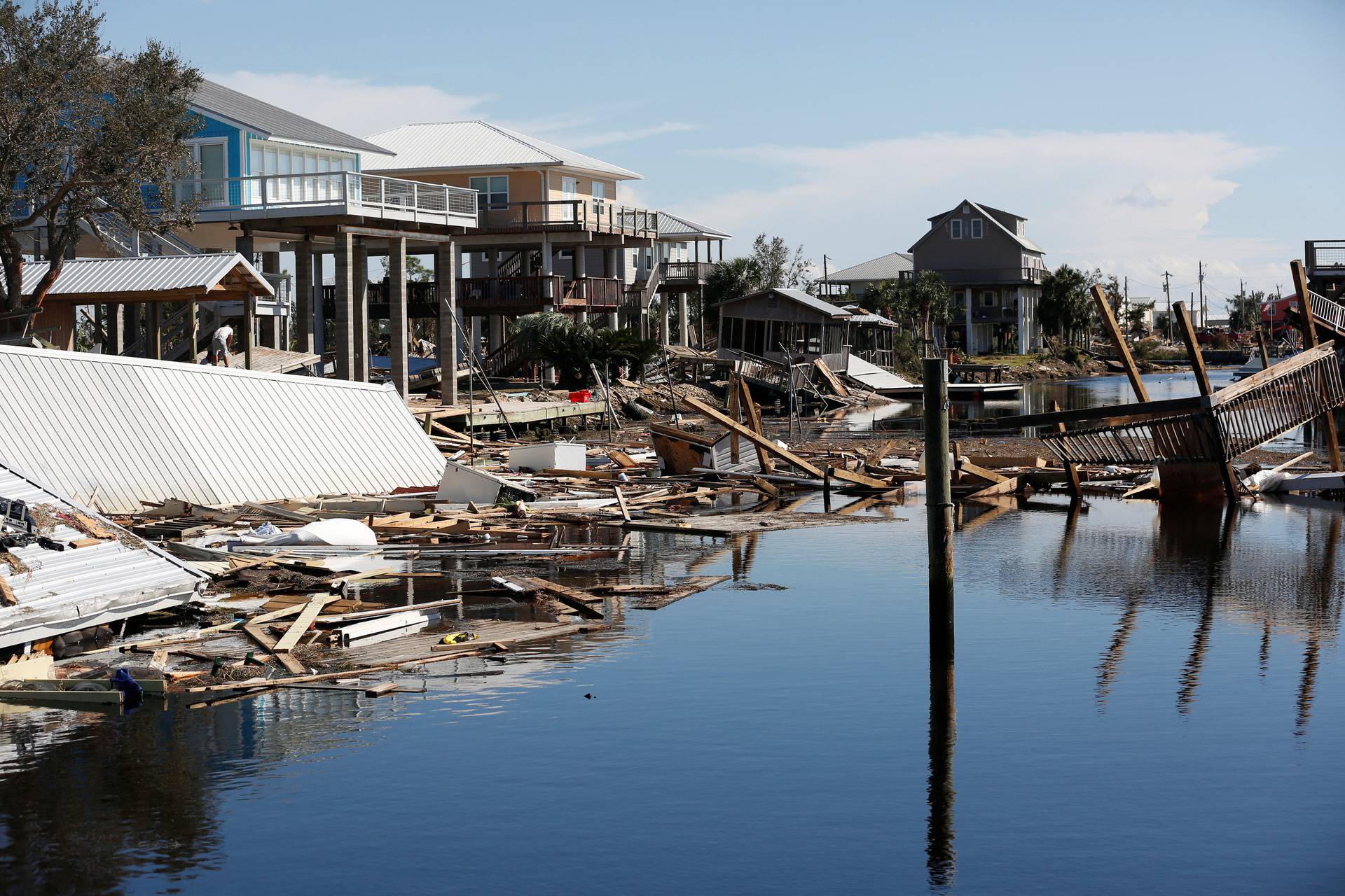 Aftermath of Hurricane Helene in Florida