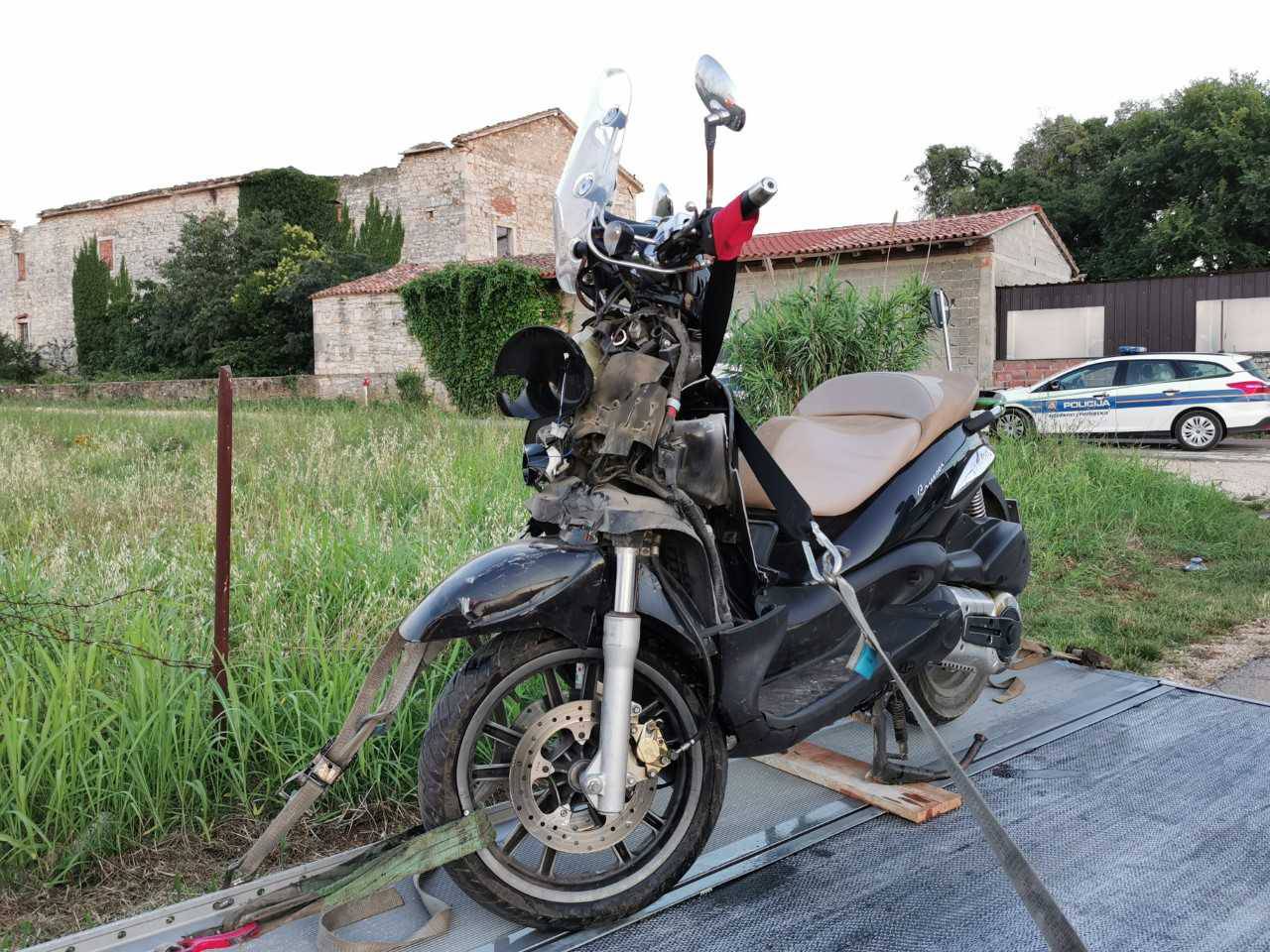 Nesreća kod Poreča: Motociklist završio u bolnici nakon sudara