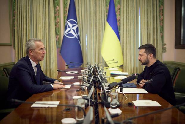 NATO Secretary-General Jens Stoltenberg visits in Kyiv