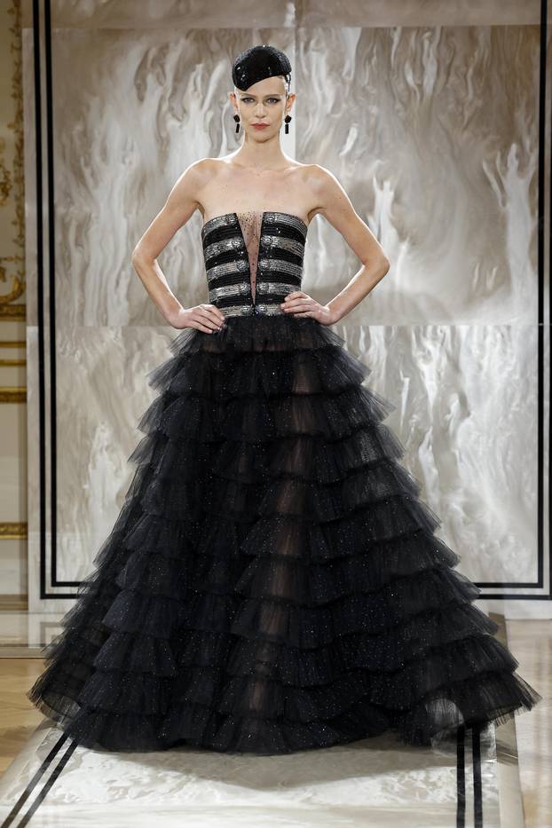 GIORGIO ARMANI PRIVÃ Haute Couture Fall/Winter 2025-2026 Runway during Paris Haute Couture Fashion Week on July 2025 - Paris; France 08/07/2025