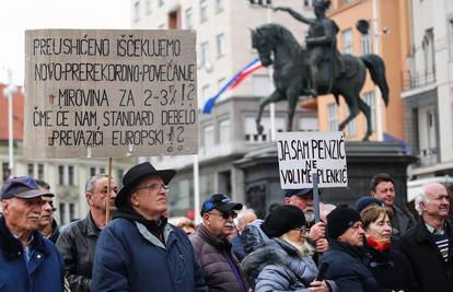 Evo kolika će biti 'povišica' za umirovljenike i 13. mirovina: 'To je mizerija, ovo je naš prijedlog'