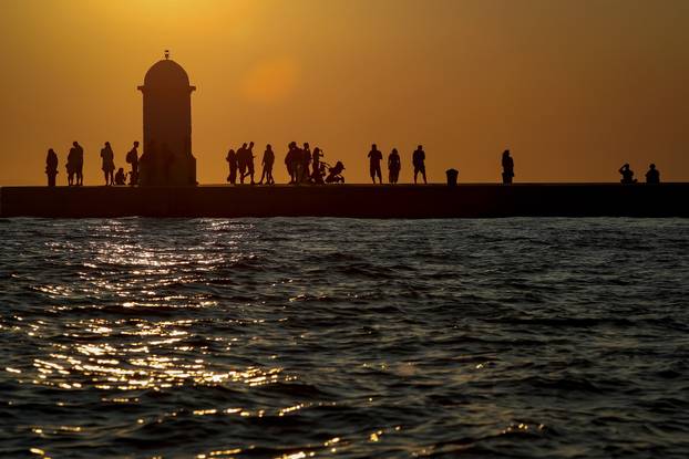 Zadar: Večernja šetnja zadarskom rivom