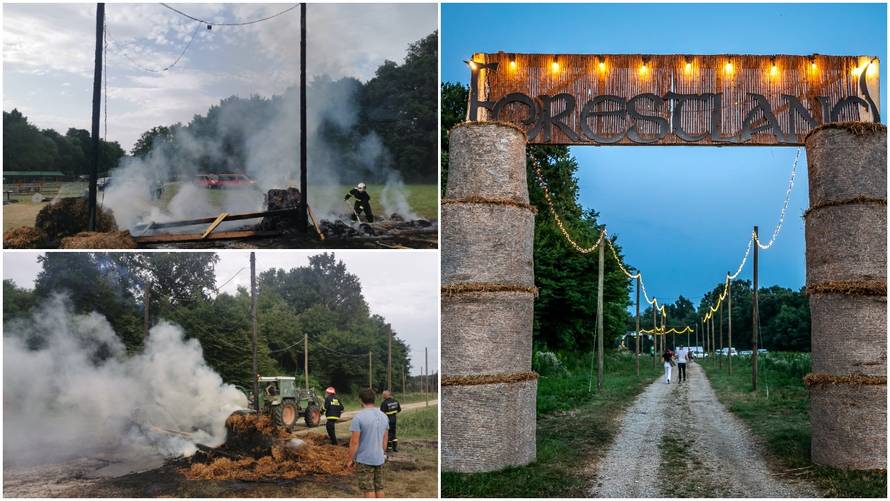 Vandali podmetnuli požar na festivalu elektroničke glazbe u Međimurju, policija traži krivca
