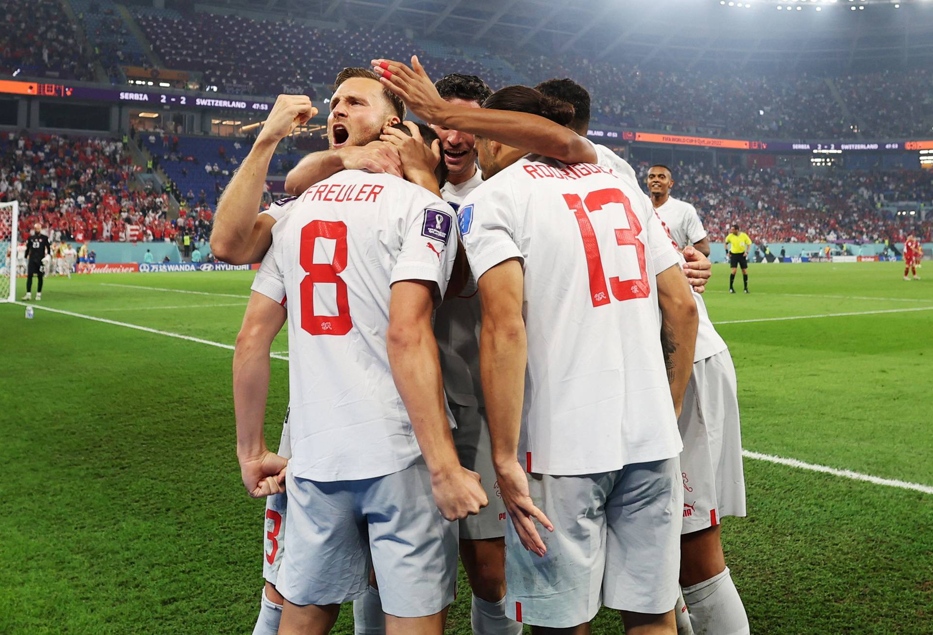 FIFA World Cup Qatar 2022 - Group G - Serbia v Switzerland