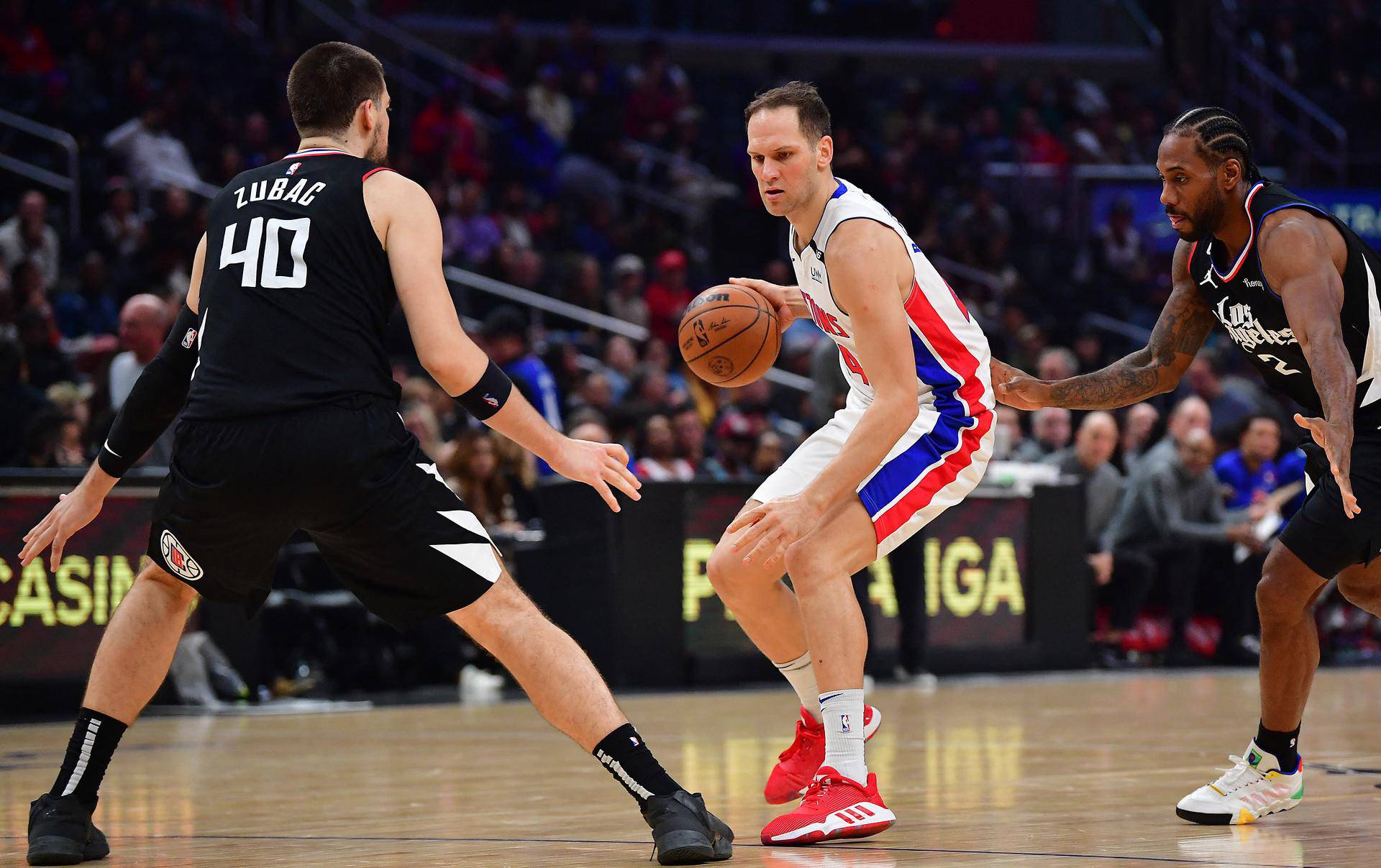 NBA: Detroit Pistons at Los Angeles Clippers