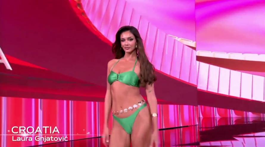 Kakva senzacija! Naša Laura je prošetala u bikiniju na izboru za Miss Universe! Pogledajte je