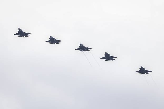 Fighter jets at US base in Puerto Rico