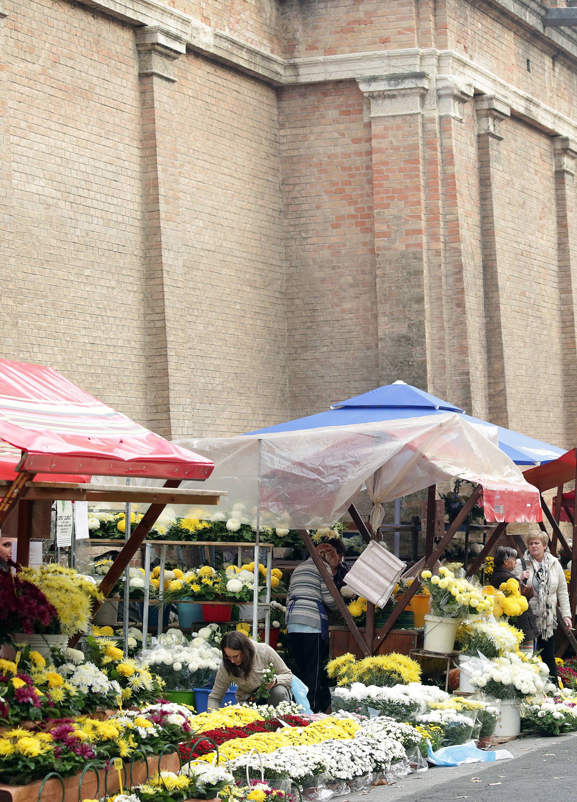 Cvijeće na tržnicama je čak 30 posto jeftinije nego na groblju