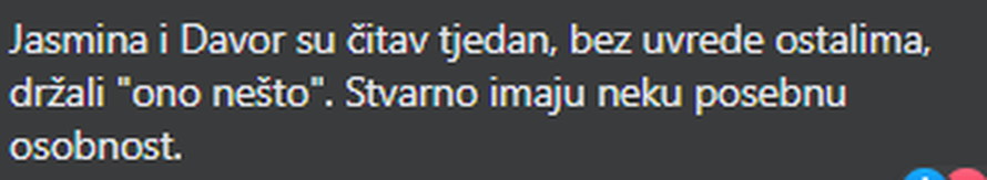 Goran je pobijedilo, ali favoriti gledatelja su Davor i Jasmina: 'Jedini su korektni i pravedni'