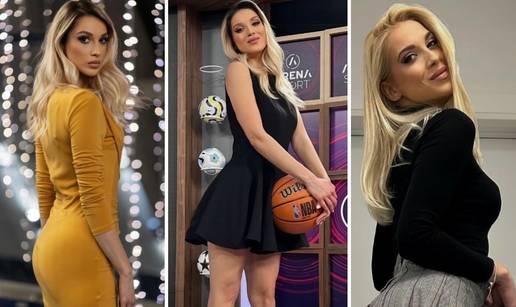 FOTO Srpska voditeljica osvojila euroligaške parkete, zablistala i u Zadru. Govori tri strana jezika