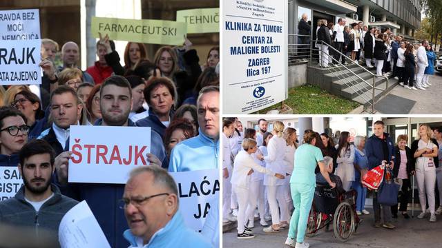 Reakcije građana na prosvjede u bolnicama: 'Ako je premijer sebi digao plaću, treba i njima'