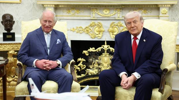 Britain's King Charles and Queen Camilla in the United States for state visit