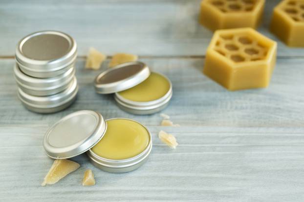 homemade lip balm