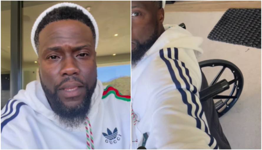 Kevin Hart završio u invalidskim kolicima: 'Oštetio sam donji dio abdomena. Ne mogu  hodati...'