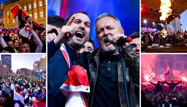 FOTO Thompson je i prije pet mjeseci 'zapalio' Trg na dočeku rukometaša. Evo kako je bilo