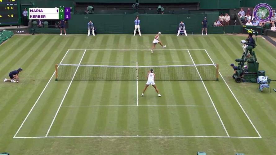 Kakva izmjena! Kerber i Maria odigrali poen koji će se pamtiti