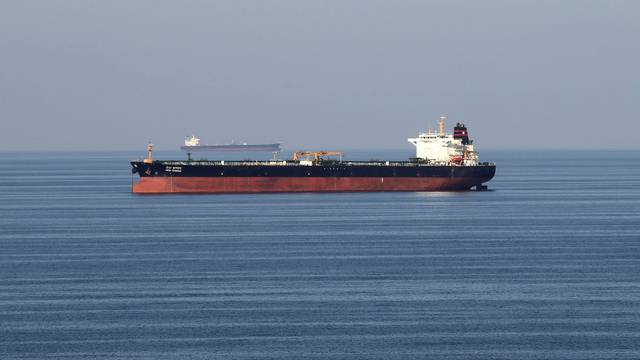 FILE PHOTO: FILE PHOTO: Oil tankers pass through the Strait of Hormuz