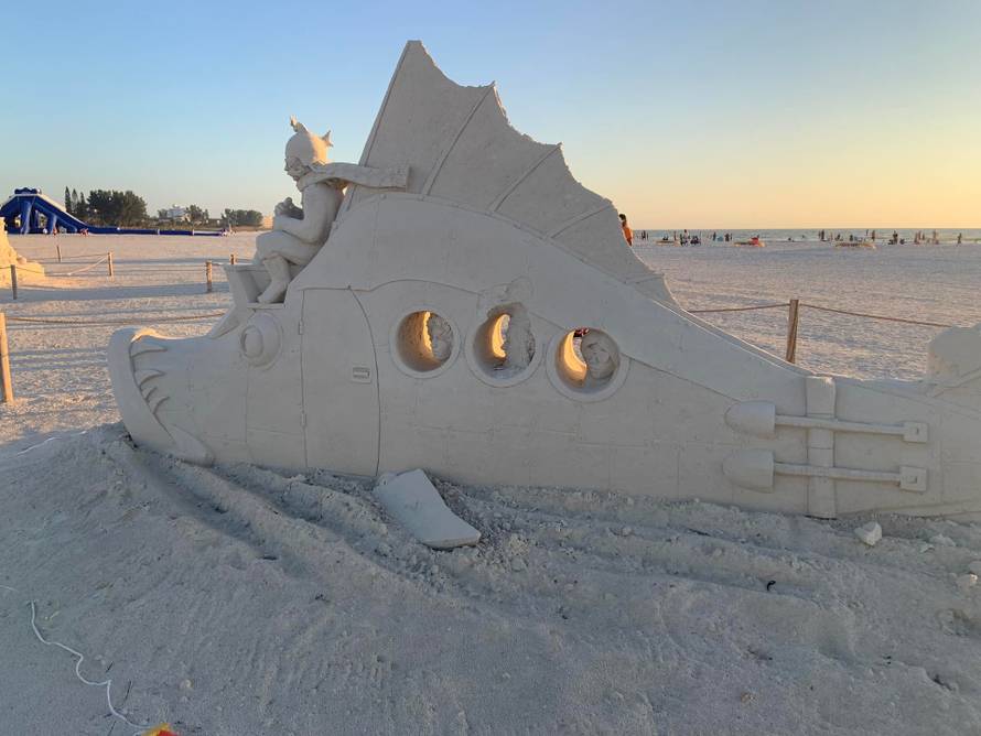 FOTO Spektakularne skulpture od pijeska na floridskoj plaži