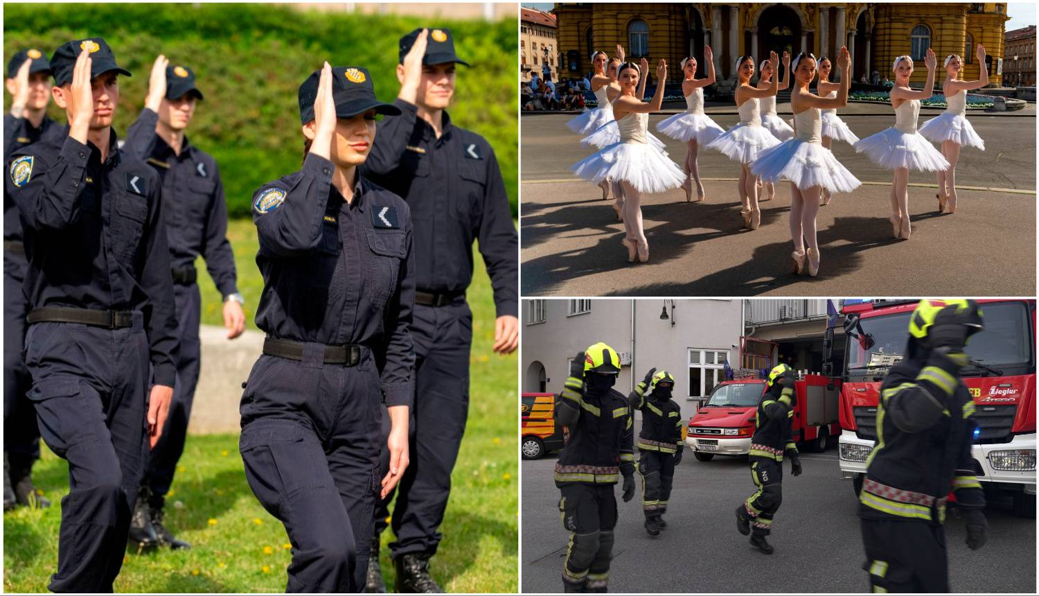 Svi plešu 'Rim Tim Tagi Dim' ples! Baby Lasagnu su podržali vatrogasci, balerine, policajci...