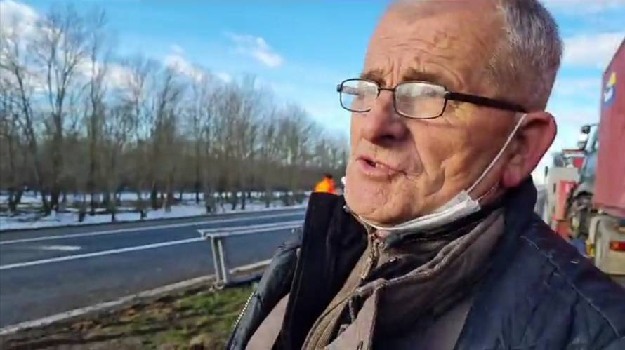 Vozač jednog od kamiona iz sudara kod Novske: 'Čista je sreća da netko nije poginuo'