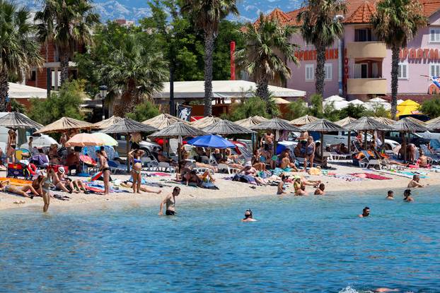 Vir: Plaža Jadro puna je kupača