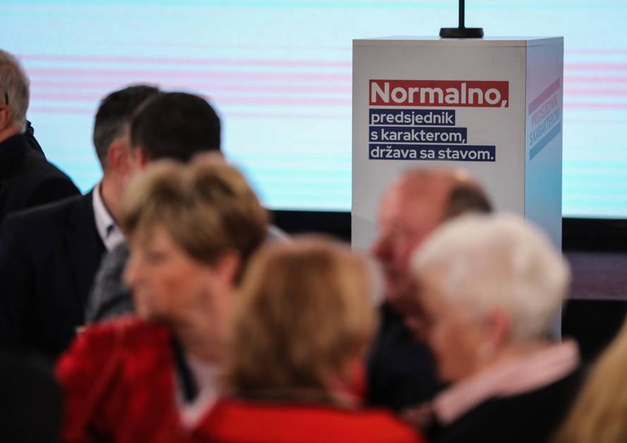 Zagreb: Izborni stožer Zorana Milanovića u drugom krugu predsjedničkih izbora