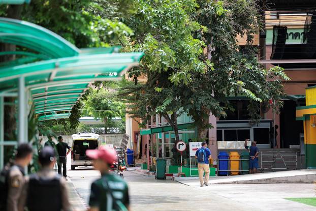 Shooting takes place at a school in Thailand, officials say