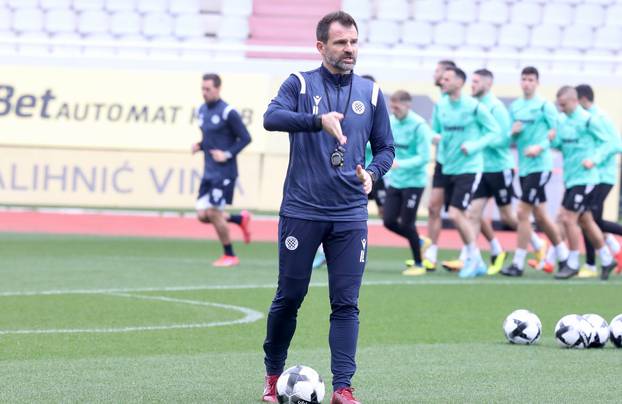 Split: Prvi trening Hajduka od kada je Ivan Leko postao novi trener