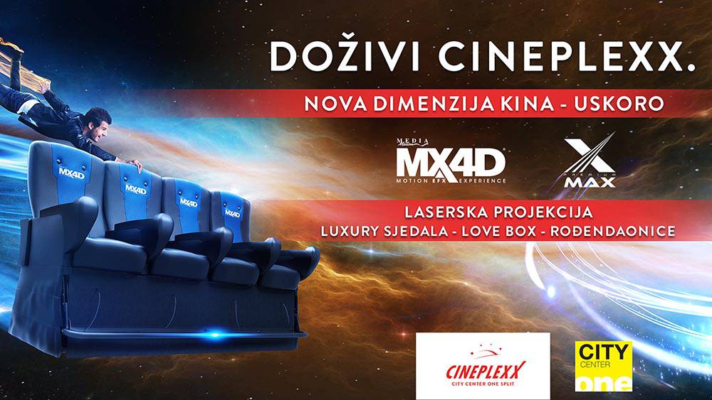 Ove godine revolucija počinje u Cineplexx kino dvorani