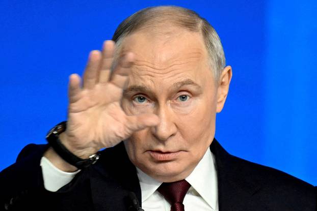 FILE PHOTO: Russian President Putin holds the annual press conference in Moscow