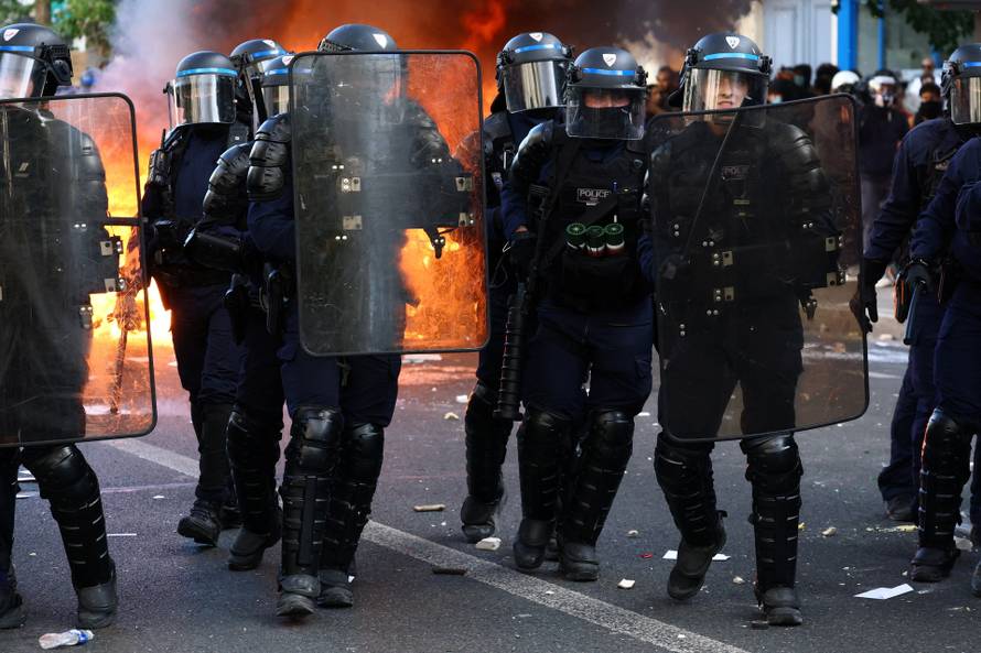 Nationwide day of student protests in France