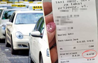 Čitateljica: Platila sam 85,90 € taksi od Kolodvora do Vrapča! Taksist: Auto mi je čist, a ja fin