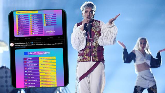 Eurosong kasno u noći objavio raspored nastupanja u finalu: Baby Lasagna među zadnjima!