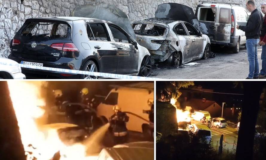 VIDEO Bacali bombe na aute u Rijeci: Uhitili trojicu, pronašli su im drogu, oružje i eksploziv