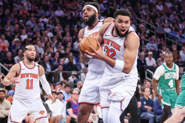 NBA: Playoffs-Boston Celtics at New York Knicks
