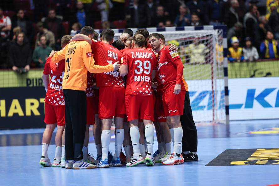 Susret Švedske i Hrvatske u prvom krugu EHF Europskog prvenstva