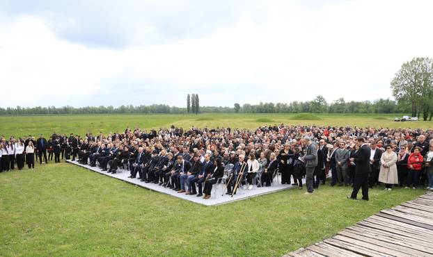 Komemoracija "Sjećanje za budućnost" u Spomen-području Jasenovac