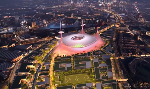 Novi stadion 'crvenih vragova' trebao bi imati 100.000 mjesta. Pojavili su se novi problemi...