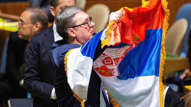 UN General Assembly votes on Srebrenica genocide resolution in New York