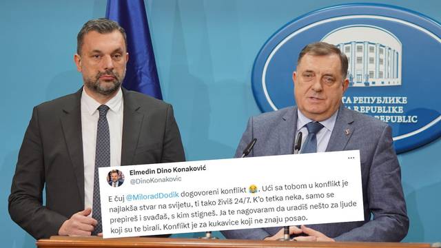 Na Twitteru 'zaratili' Dodik i BiH ministar: 'Ti si kao neka tetka'; 'Mislim da on ne zna što radi...'